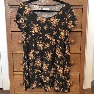 American Apparel Floral Babydoll Dress